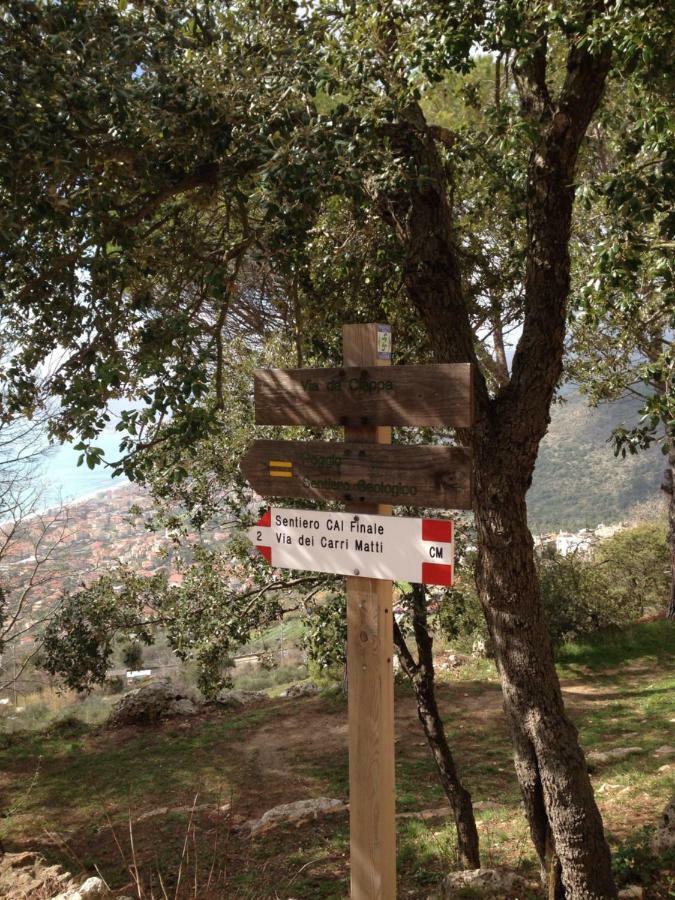 Crosa Tra Le Nuvole Villa Borgio Verezzi Buitenkant foto